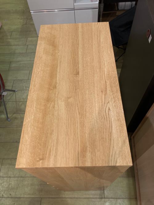 ニトリ チェストラック 80CR-LBR2 ナチュラル