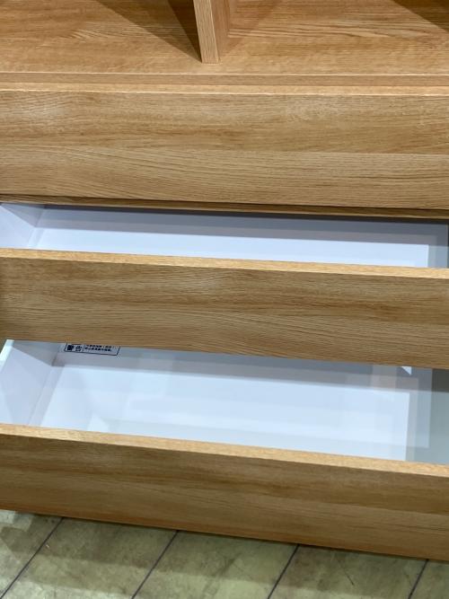 ニトリ チェストラック 80CR-LBR2 ナチュラル