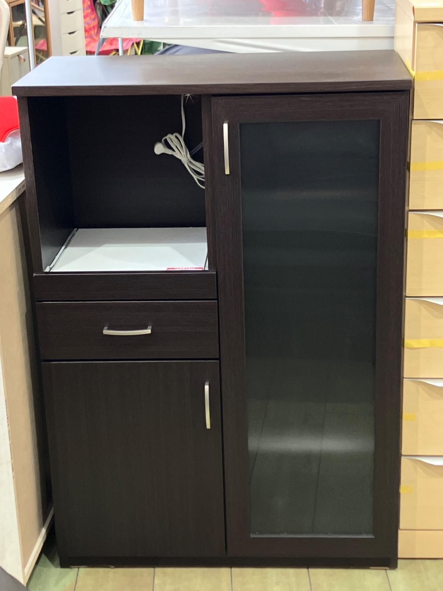 ニトリ キッチンカウンター ダークブラウン コパン｜トレファクONLINE