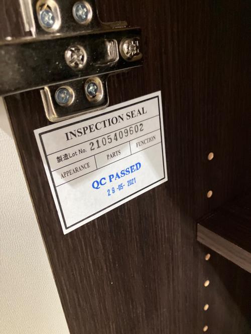 ニトリ キッチンカウンター ダークブラウン コパン｜トレファクONLINE