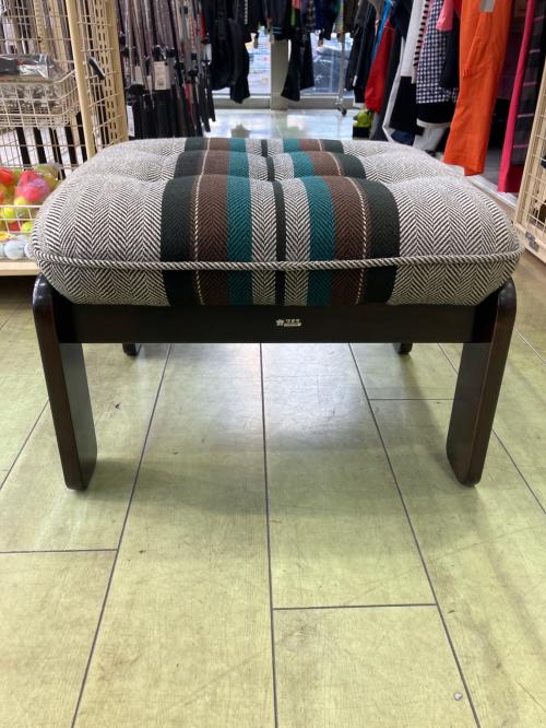 karimoku (カリモク) スツール グレー×ブラウン