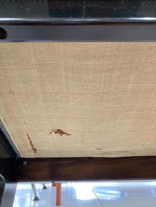 karimoku (カリモク) スツール グレー×ブラウン