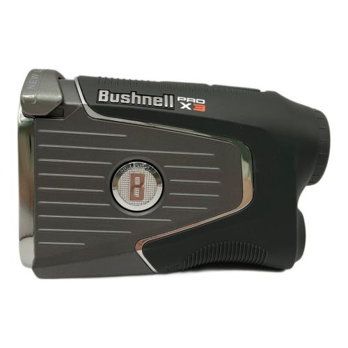 Bushnell (ブッシュネル) ゴルフ距離測定器 箱 専用ケース 説明書付き シルバー PRO X3