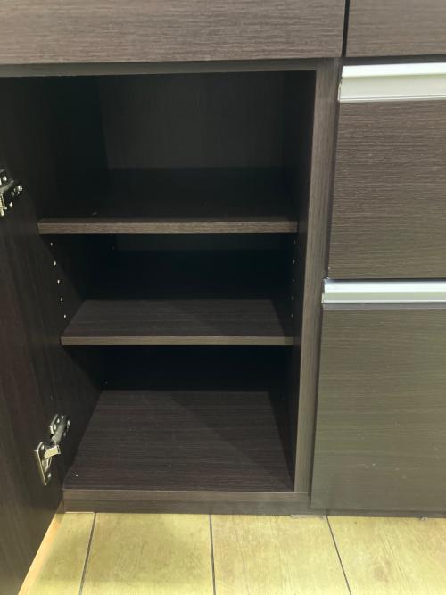 ニトリ キッチンカウンター 239 幅:約120㎝ ダークブラウン キュリー2