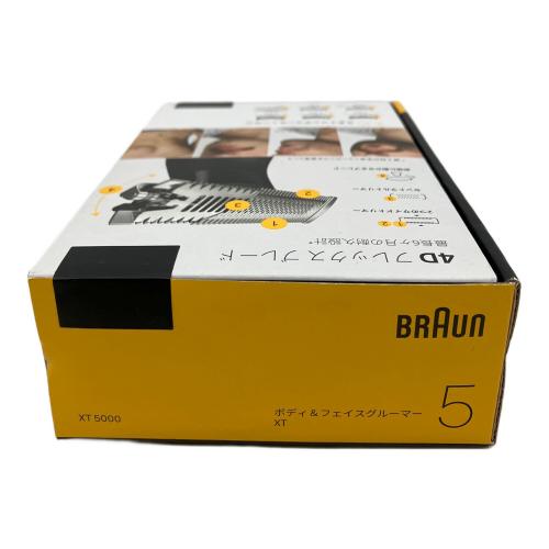 BRAUN (ブラウン) ボディ&フェイスグルーマー XT5000