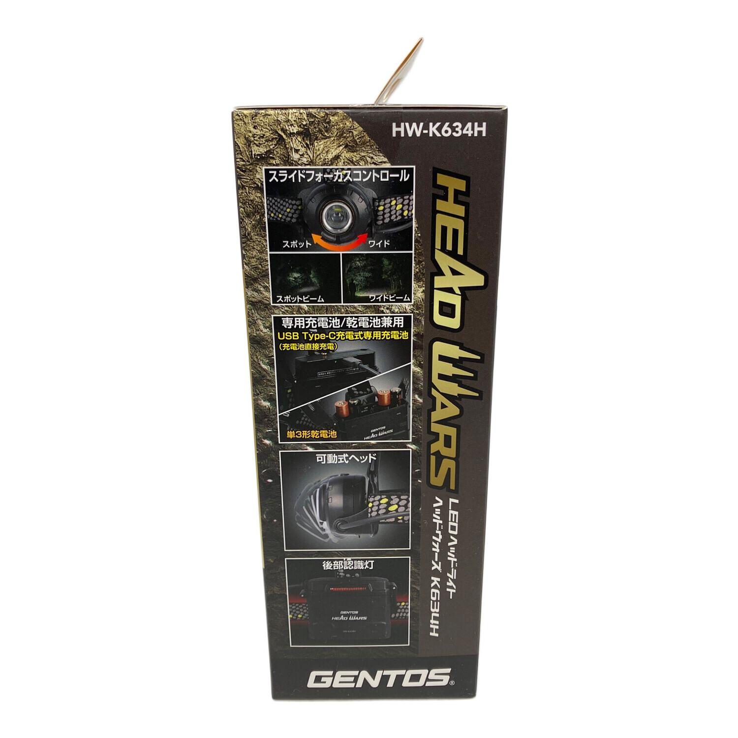 GENTOS (ジェントス) LEDヘッドライト K634H｜トレファクONLINE