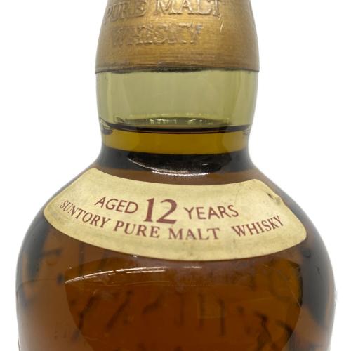 サントリー 山崎 ジャパニーズウィスキー 12年 750ml