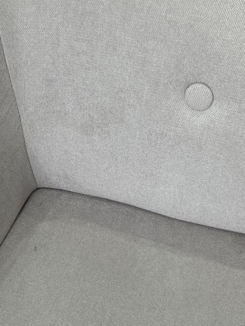 東谷 (アズマヤ) 2人掛けソファー SS-130 ベージュ×脚ブラック