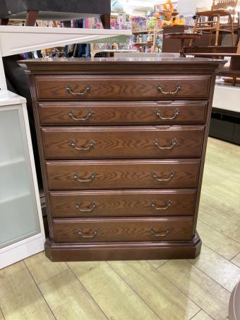 DOMANI (ドマニ) 6段チェスト ブラウン