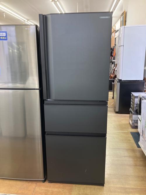 TOSHIBA (トウシバ) 3ドア冷蔵庫 GR-W33SC 2025年製 326L