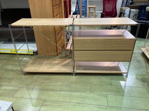 無印良品 (ムジルシリョウヒン) ユニットシェルフ ステンレス 292 ナチュラル