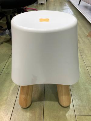 LaLaCo エクササイズチェア 341 ナチュラル×ホワイト