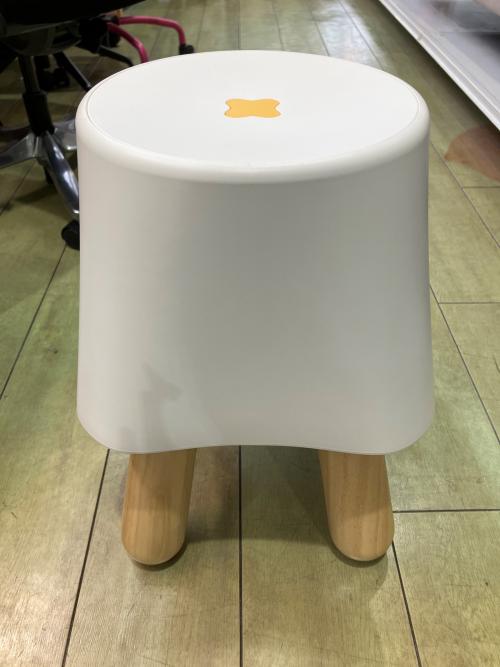 LaLaCo エクササイズチェア 341 ナチュラル×ホワイト