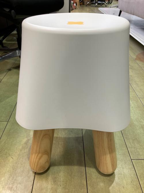 LaLaCo エクササイズチェア 341 ナチュラル×ホワイト