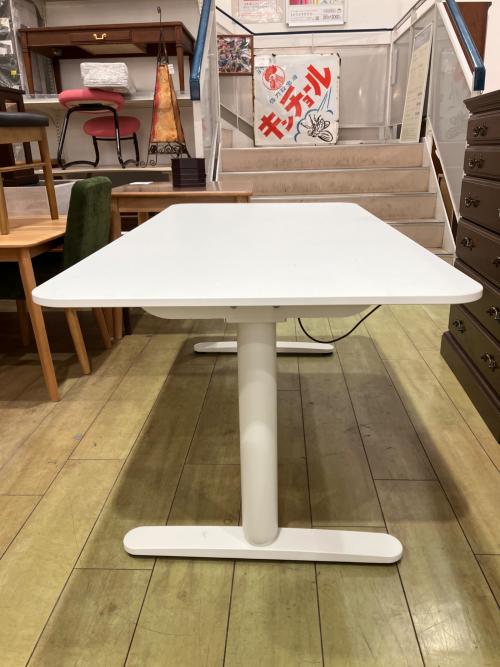 IKEA (イケア) 電動昇降デスク ホワイト BEKANT