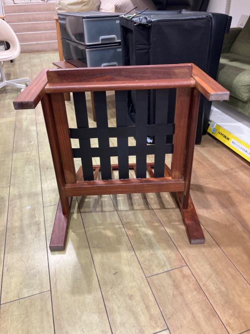 三平 1人掛けソファー 北欧 ブラウン×ブルー