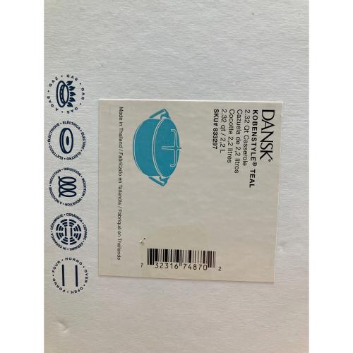 DANSK (ダンスク) 両手鍋 スカイブルー