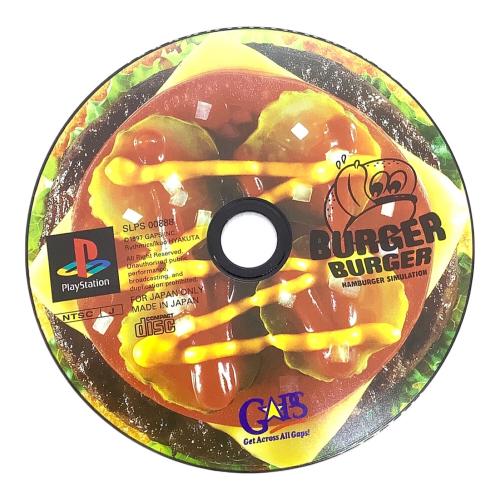 バーガーバーガー Playstation用ソフト -