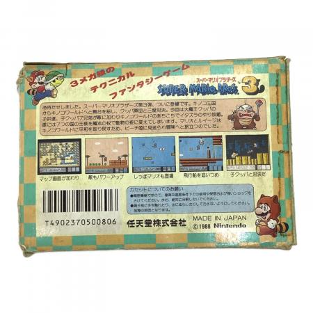 Nintendo (ニンテンドー) スーパーマリオブラザーズ3 ファミコン用