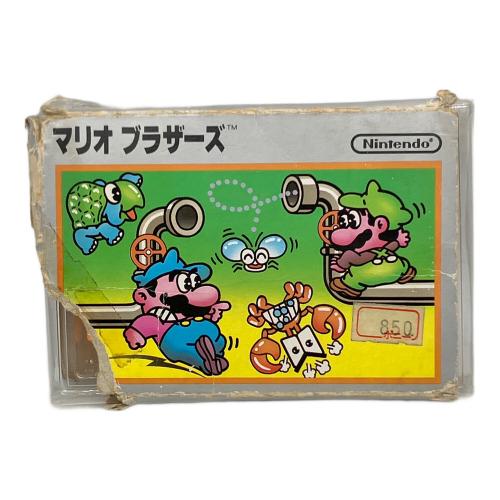 マリオブラザーズ ファミコン用ソフト -