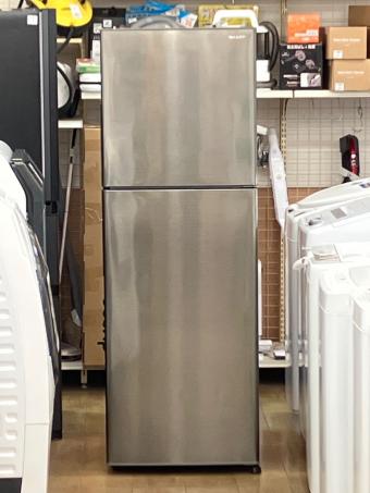 SHARP (シャープ) 2ドア冷蔵庫 SJ-D23H-S 2021年製 129 225L