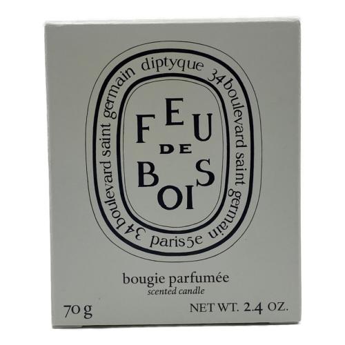 Diptyque (ディプティック) フレグランスキャンドル 70g FEU DE BOIS