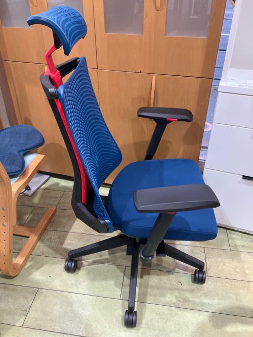 ITOKI (イトーキ) オフィスチェア YL9G-R-SBEL JAPAN TOP TEAM ブルー