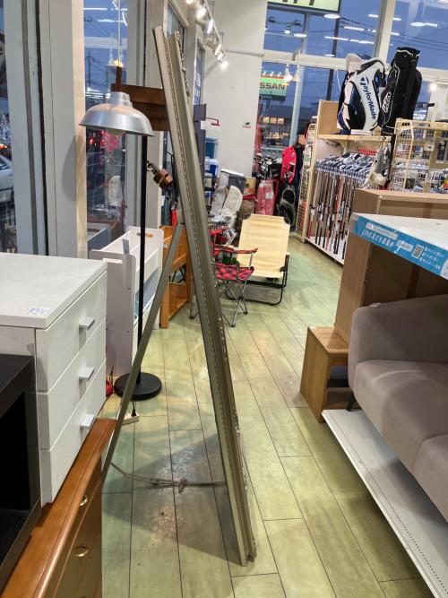 鏡 ロココ調アンティーク シルバー