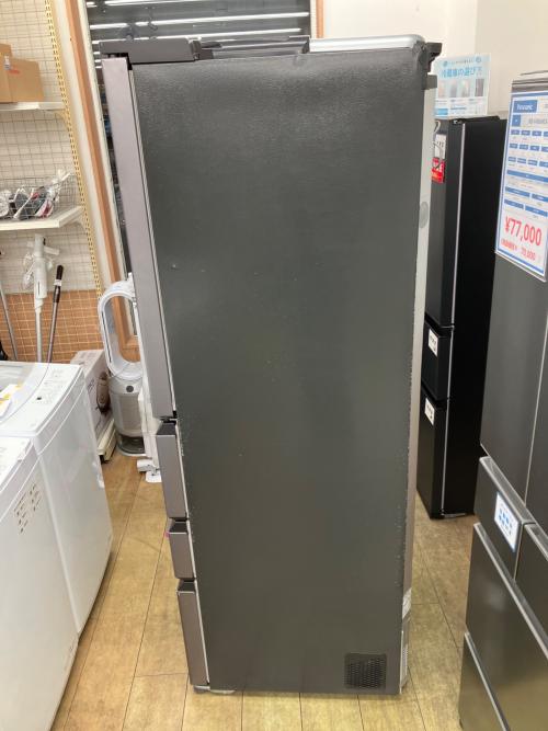 SHARP (シャープ) 6ドア冷蔵庫 SJ-MF50J 2022年製 背面取っ手損傷あり 504L