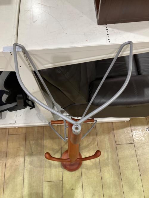 porada (ポラダ) コートハンガー バレットスタンド@ ナチュラル×シルバー Sir Bis