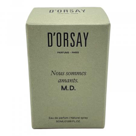 D'ORSAY (ドルセー) オードパルファム 50ML 50ml M.D. ヌ ゾム ザマン