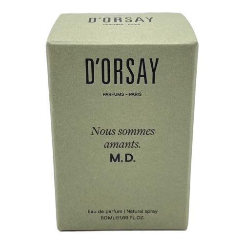 D'ORSAY (ドルセー) オードパルファム 50ML 50ml M.D. ヌ ゾム ザマン