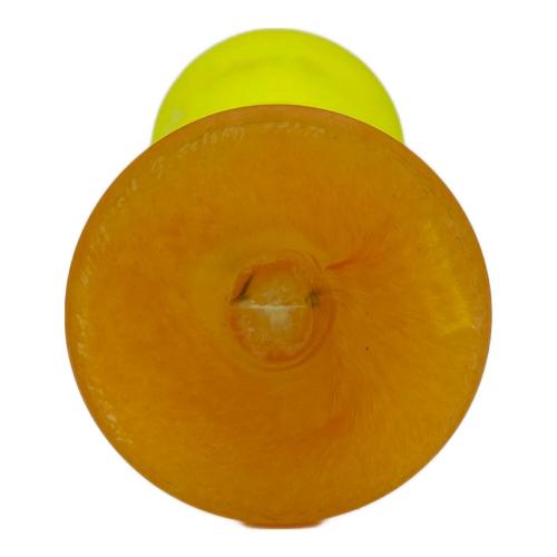 kosta boda (コスタボダ) ゴブレット イエロー×オレンジ