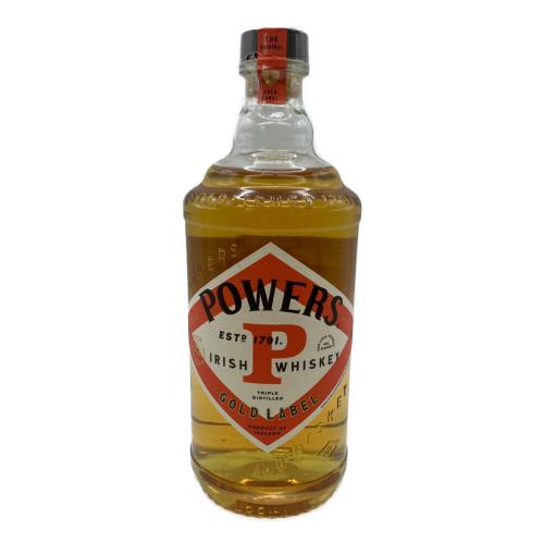 POWERS (パワーズ) アイリッシュウィスキー GOLDLABEL 700ml