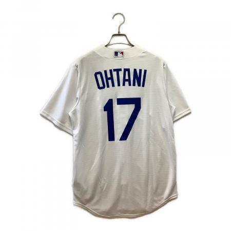 【ドジャーススタジアム購入品】大谷選手17 ユニフォーム Lサイズ ロサンゼルス・ドジャース 応援グッズ T770-LDWH 大谷翔平 Sサイズ
