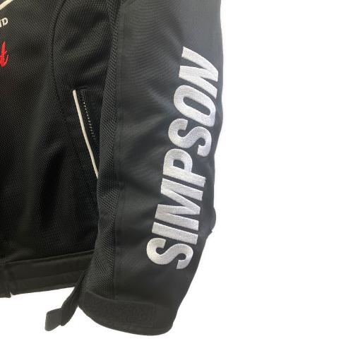 SIMPSON (シンプソン) プロテクタージャケット メンズ SIZE LL ブラック