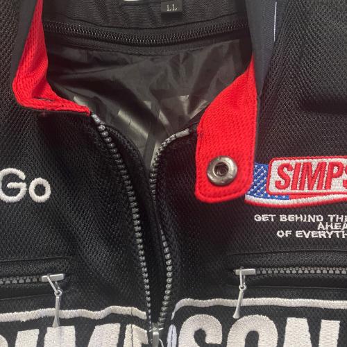 SIMPSON (シンプソン) プロテクタージャケット メンズ SIZE LL ブラック