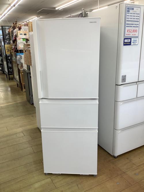 TOSHIBA (トウシバ) 3ドア冷蔵庫 GR-V33SC 2023年製 326L