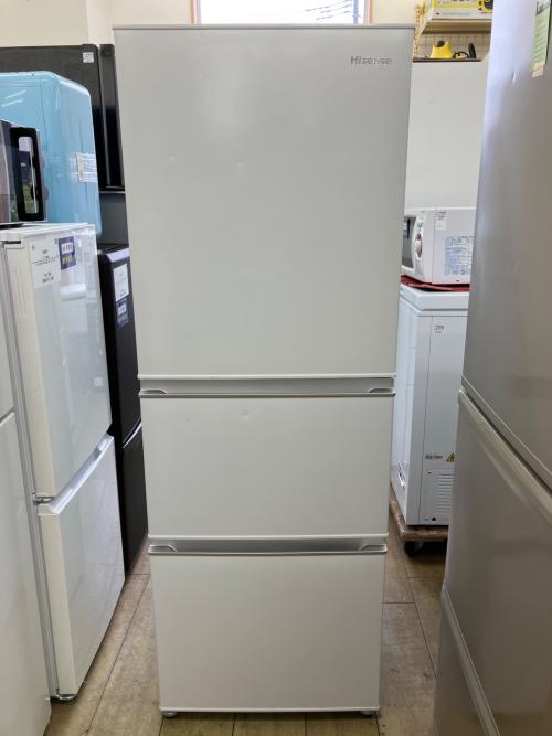 Hisense (ハイセンス) 3ドア冷蔵庫 HR-D2801W 2022年製 274 282L
