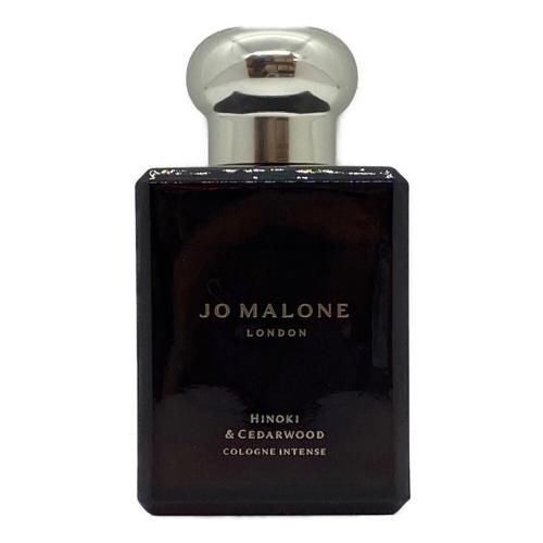 JO MALONE (ジョーマローン) フレグランス 50ml 残量80%-99% ヒノキ＆シダーウッド コロン インテンス