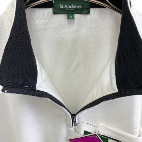 St ANDREWS (セントアンドリュース) ゴルフウェア(トップス) メンズ SIZE M ホワイト