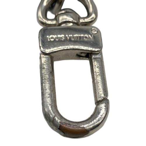 LOUIS VUITTON (ルイ ヴィトン) キーホルダー ブラウン×ブルー ポルト クレ・エピ