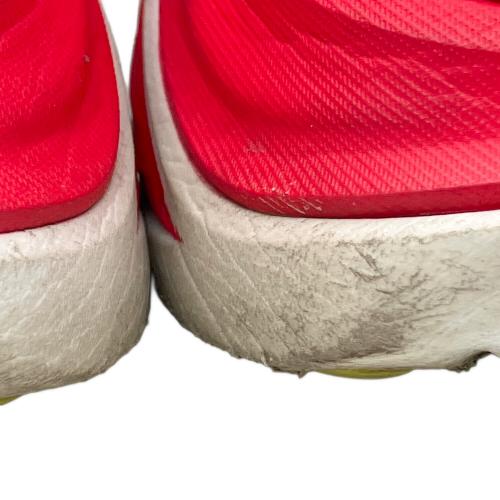 HOKA (ホカ) ランニングシューズ 1147911 メンズ SIZE 27cm ホワイト×レッド