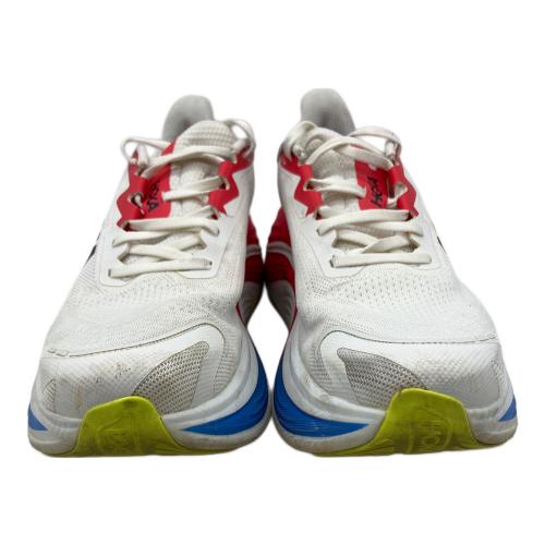 HOKA (ホカ) ランニングシューズ 1147911 メンズ SIZE 27cm ホワイト×レッド