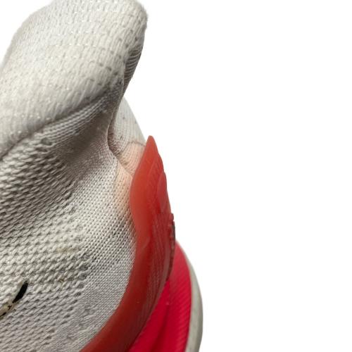 HOKA (ホカ) ランニングシューズ 1147911 メンズ SIZE 27cm ホワイト×レッド