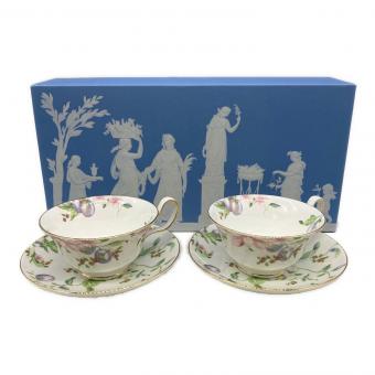 Wedgwood (ウェッジウッド) カップ&ソーサー ピオニー スウィートプラム