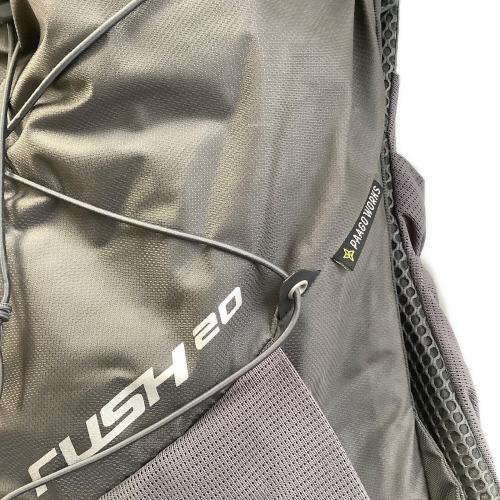 PAAGO WORKS (パーゴワークス) 登山バッグ 00824 グレー RUSH 20