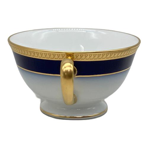 大倉陶園 (オオクラトウエン) カップ&ソーサー 瑠璃片葉金蝕