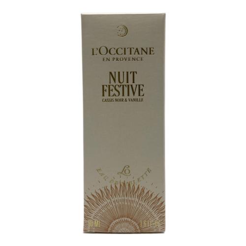 L'OCCITANE (ロクシタン) オードトワレ 50ml 残量80%-99% NUIT FESTIVE