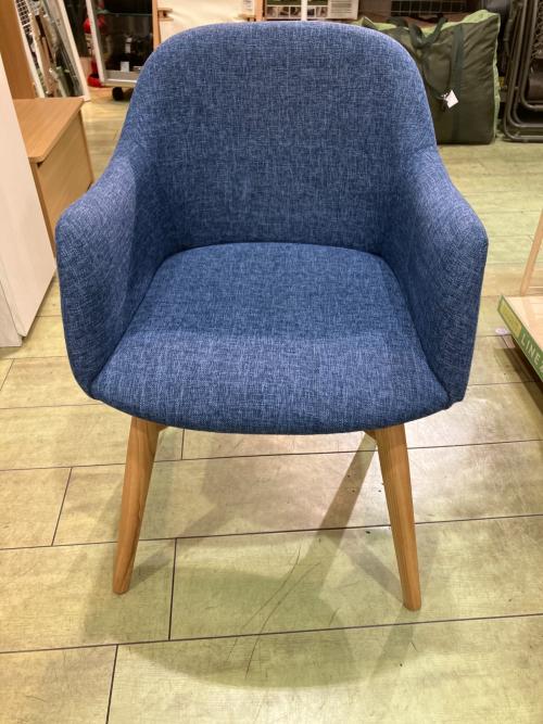 FORM (フォーム) ダイニングチェアー F7-108LGY ブルー マロー ダイニングチェア